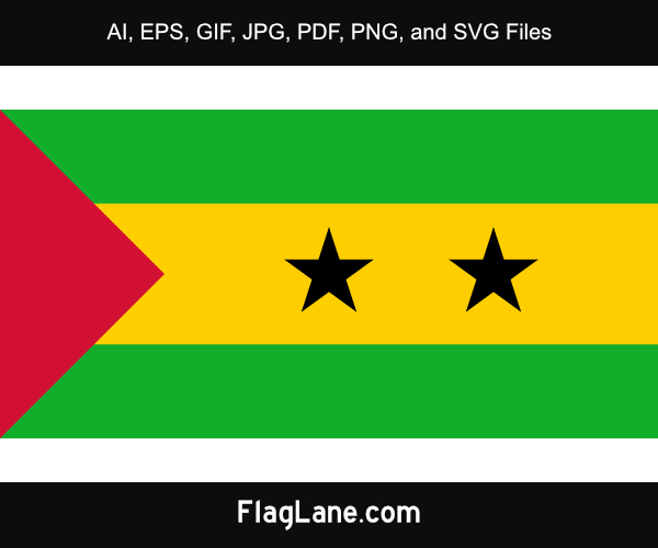 Sao Tome and Principe Flag